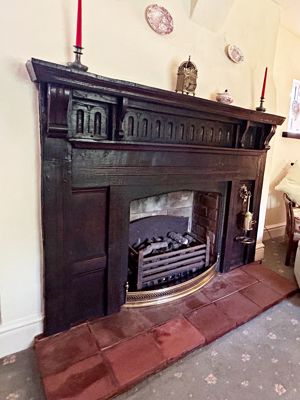 Fireplace- click for photo gallery